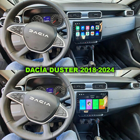 DACİA DUSTER 2018-2024 UYUMLU 10 inç 6-128 GB MULTİMEDYA