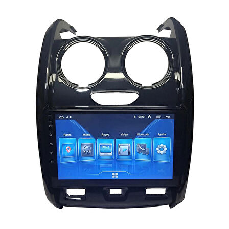 DACİA DUSTER 2013-2017 UYUMLU 9 inç 8-128 GB MULTİMEDYA
