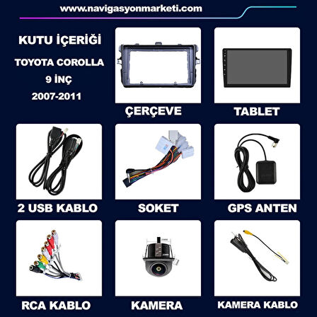 DACİA SANDERO STEPWAY 2015-2018 UYUMLU 9 inç 6-128 GB MULTİMEDYA
