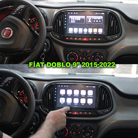 FİAT DOBLO 2015-2022 UYUMLU 10 inç 8-128 GB MULTİMEDYA