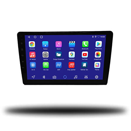 FİAT EGEA 2015-2022 UYUMLU 9 inç 4-64 GB MULTİMEDYA