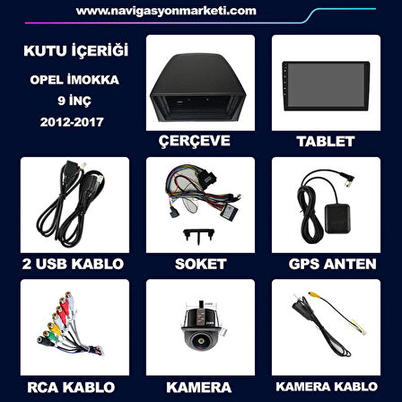 FİAT PANDA 2003-2012 UYUMLU 9 inç 8-128 GB MULTİMEDYA