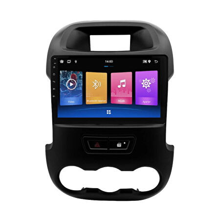 FORD RANGER 2012-2015 UYUMLU 9 inç 4-64 GB MULTİMEDYA