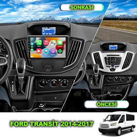 FORD TRANSİT 2014-2017 UYUMLU 9 inç 6-128 GB MULTİMEDYA