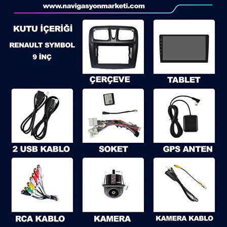 FORD TRANSİT 2014-2017 UYUMLU 9 inç 6-128 GB MULTİMEDYA
