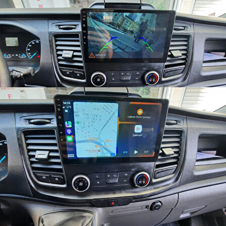 FORD TRANSİT CUSTOM EKRANSIZ MODELLERE 2020-2024 10 inç 8-128 GB MULTİMEDYA