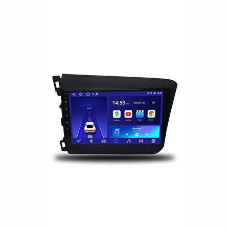 HONDA CİVİC FB7 UYUMLU 9 inç 4-64 GB MULTİMEDYA