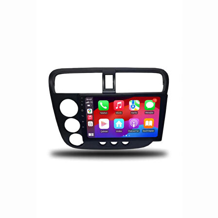 HONDA CİVİC 2001-2006 UYUMLU 9 inç 8-128 GB MULTİMEDYA