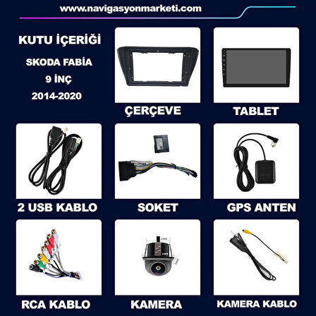 HONDA CİVİC FB7 UYUMLU 9 inç 8-128 GB MULTİMEDYA