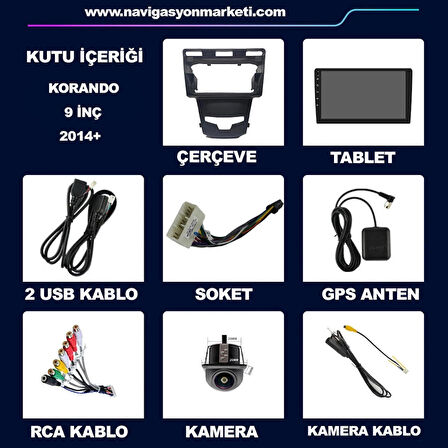 HONDA CRV 2007-2012 UYUMLU 9 inç 8-128 GB MULTİMEDYA