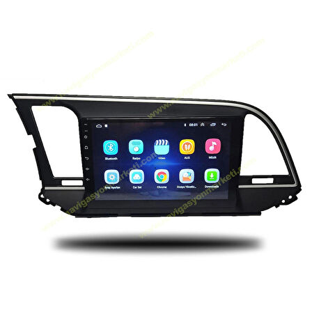 HYUNDAİ ELANTRA 2015-2018 UYUMLU 9 inç 6-128 GB MULTİMEDYA