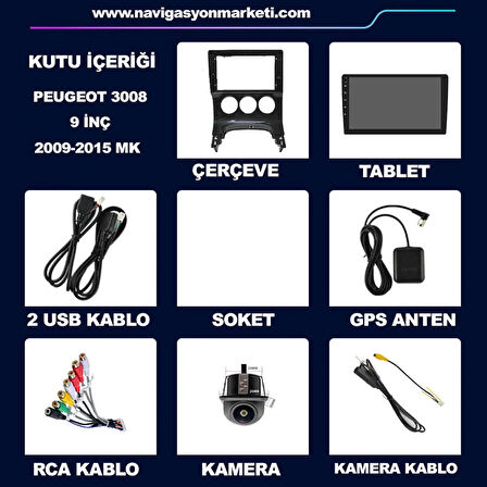 HYUNDAİ ELANTRA 2014 UYUMLU 9 inç 8-128 GB MULTİMEDYA