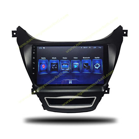 HYUNDAİ ELANTRA 2016 UYUMLU 9 inç 8-128 GB MULTİMEDYA