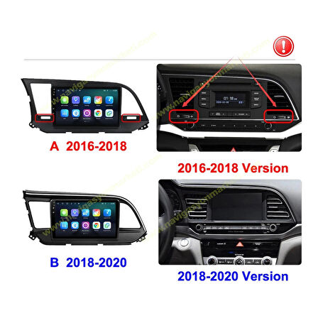 HYUNDAİ ELANTRA 2019-2020 UYUMLU 9 inç 8-128 GB MULTİMEDYA