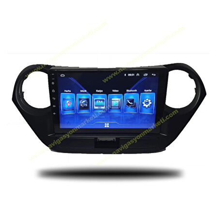 HYUNDAİ İ10 2013-2019 UYUMLU 9 inç 8-128 GB MULTİMEDYA