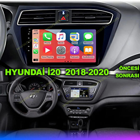 HYUNDAİ İ20 2018-2020 UYUMLU 9 inç 6-128 GB MULTİMEDYA