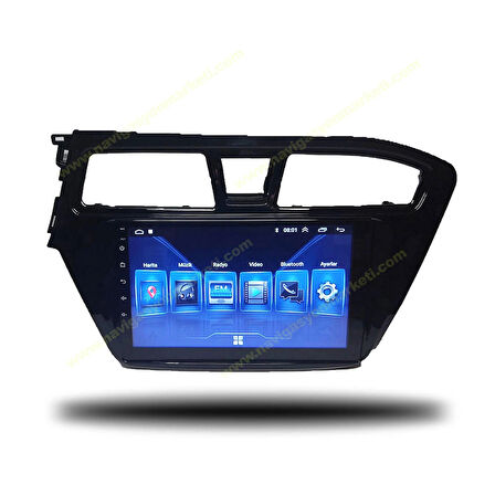 HYUNDAİ İ20 2015-2017 UYUMLU 9 inç 8-128 GB MULTİMEDYA
