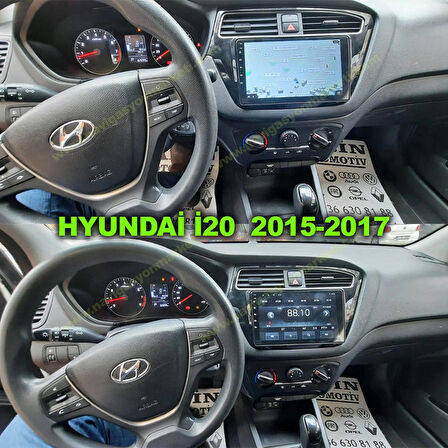 HYUNDAİ İ20 2015-2017 UYUMLU 9 inç 8-128 GB MULTİMEDYA
