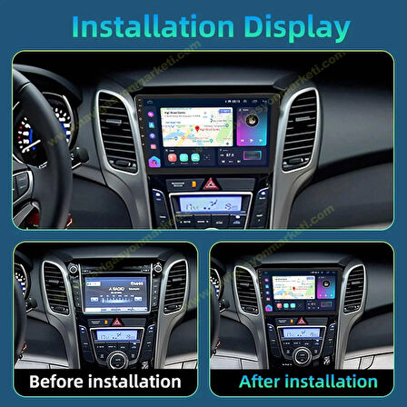 HYUNDAİ İ30 2012-2015 UYUMLU 9 inç 4-64 GB MULTİMEDYA