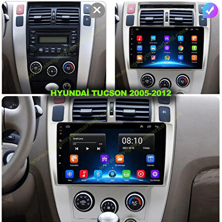 HYUNDAİ TUCSON 2005-2012 UYUMLU 10 inç 6-128 GB MULTİMEDYA