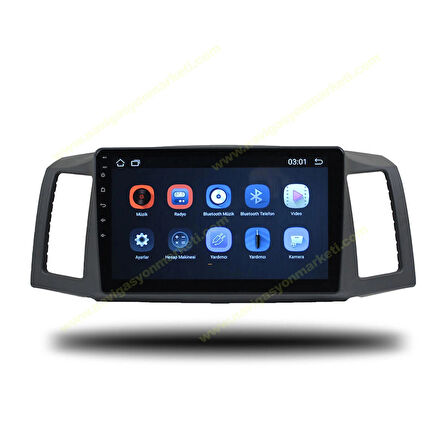 JEEP CHEROKEE 2006-2007 UYUMLU 10 inç 8-128 GB MULTİMEDYA
