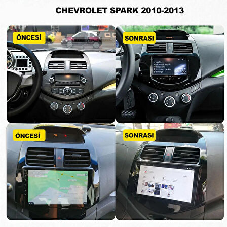 CHEVROLET SPARK 2010-2013 UYUMLU 9 İNÇ 4-32 GB MULTİMEDYA