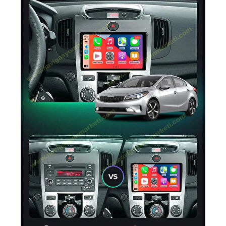 KİA CERATO 2009-2012 DİJİTAL KLİMA UYUMLU 6-128 GB MULTİMEDYA