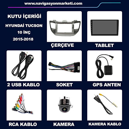 KİA RİO 2015-2017 4LÜ YERLİ MODEL 8-128 GB MULTİMEDYA