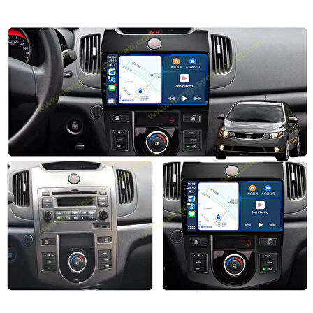 KİA CERATO 2009-2012 MANUEL KLİMA UYUMLU 8-128 GB MULTİMEDYA
