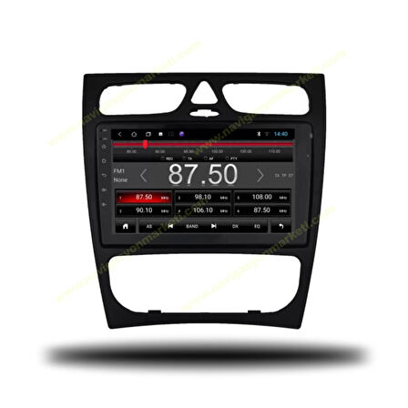 MERCEDES C200 2000-2004 GLK UYUMLU 9 inç 4-64 GB MULTİMEDYA