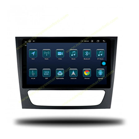 MERCEDES E CLASS 2007-2011 UYUMLU 9 inç 6-128 GB MULTİMEDYA