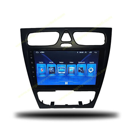 MERCEDES C200 2000-2004 GLK UYUMLU 9 inç 8-128 GB MULTİMEDYA