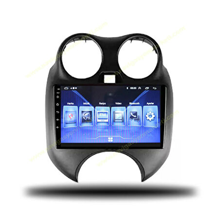 NİSSAN MİCRA 2011-2013 UYUMLU 6-128 GB MULTİMEDYA