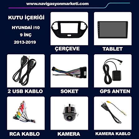 NİSSAN PULSAR 2016-2020 UYUMLU 8-128 GB MULTİMEDYA