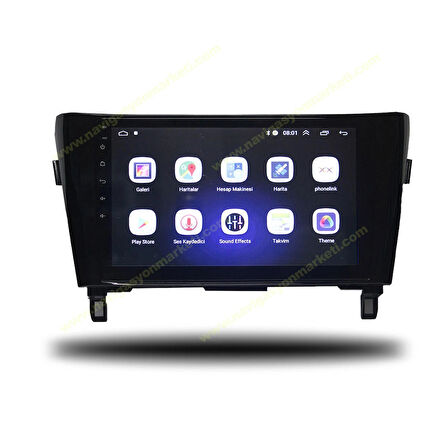 NİSSAN QASHQAİ XTRAİL 2013-2021 UYUMLU UNİVERSAL 4-64 GB MULTİMEDYA