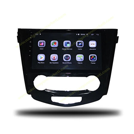 NİSSAN QASHQAİ XTRAİL 2014-2021 MANUEL KLİMA UYUMLU 4-64 GB MULTİMEDYA