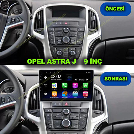 OPEL ASTRA J UYUMLU 9INC 6-128 GB MULTİMEDYA