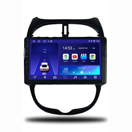 PEUGEOT 206 1999-2011 UYUMLU 6-128 GB MULTİMEDYA