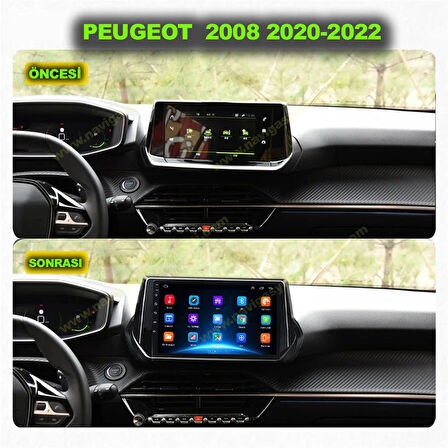 PEUGEOT 2008 2020-2022 UYUMLU 4-64 GB MULTİMEDYA