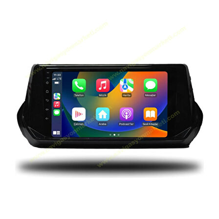 PEUGEOT 2008 2020-2022 UYUMLU 4-64 GB MULTİMEDYA