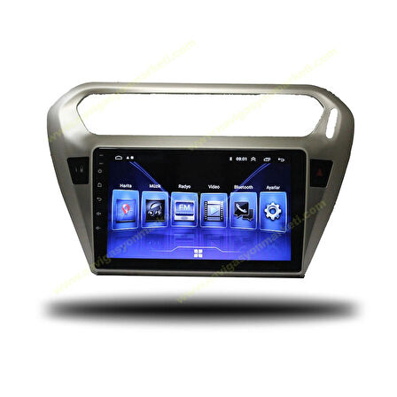 PEUGEOT 301 CİTROEN C-ELYSEE UYUMLU 6-128 GB MULTİMEDYA