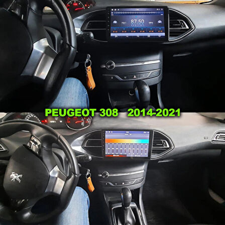 PEUGEOT 308 2014-2021 UYUMLU 6-128 GB MULTİMEDYA