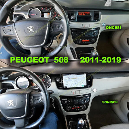 PEUGEOT 508 2011-2019 UYUMLU 4-64 GB MULTİMEDYA