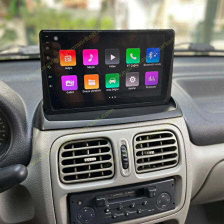 RENAULT CLİO 2 1999-2006 UYUMLU 4-64 GB MULTİMEDYA