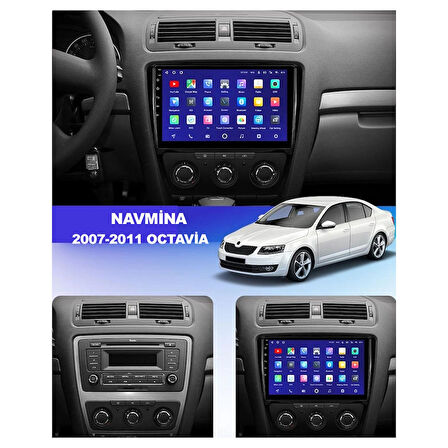 SKODA OCTAVİA 2007-2012 UYUMLU 8-128 GB MULTİMEDYA