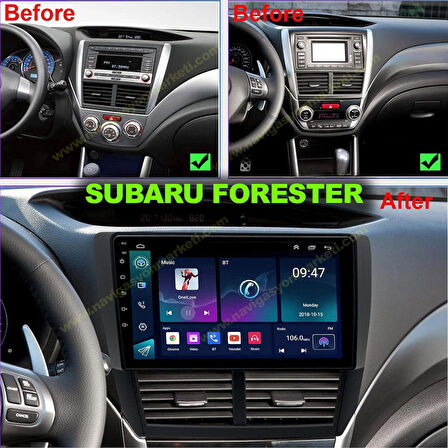 SUBARU FORESTER 2008-2012 UYUMLU 4-64 GB MULTİMEDYA