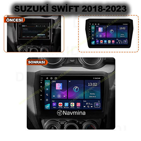 SUZUKİ SWİFT 2020-2024 UYUMLU 6-128 GB MULTİMEDYA