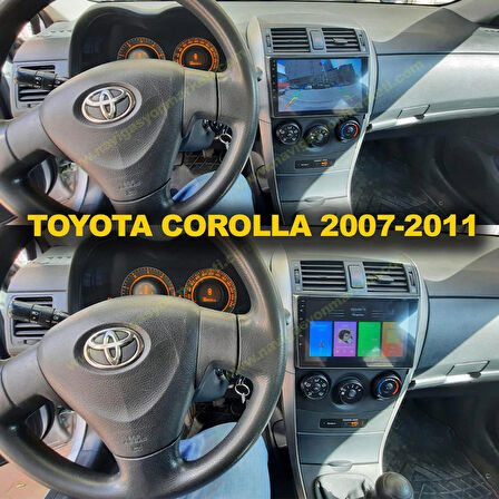 TOYOTA COROLLA 2007-2011 UYUMLU 4-64 GB MULTİMEDYA