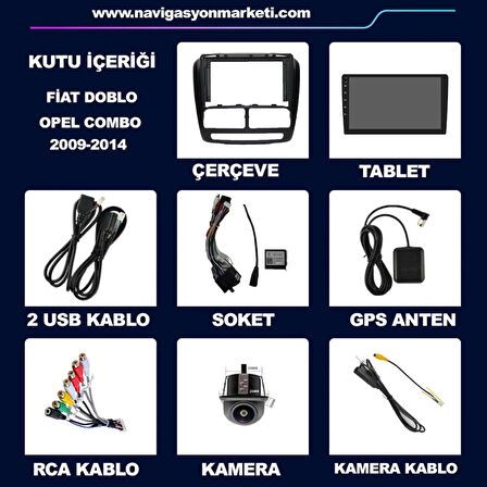 TOYOTA COROLLA 2007-2011 KÜÇÜK ÇERÇEVE 8-128 GB MULTİMEDYA