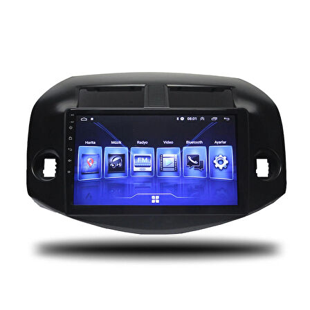 TOYOTA RAV 4 2007-2012 BÜYÜK ÇERÇEVE MODEL 8-128 GB MULTİMEDYA